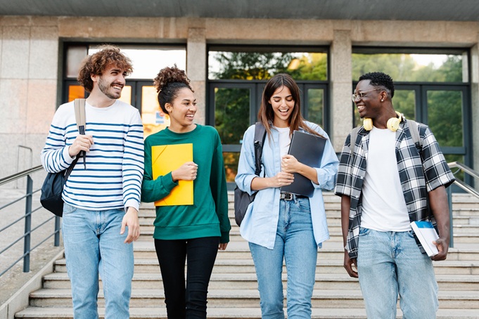 Students sharing real stories and advice about higher education journeys